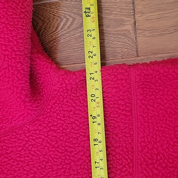 Vineyard Vines Red Sherpa T Snap Style Fleece Pullover Sweater Medium - Picture 7 of 8